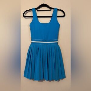all in motion Bright Blue Active dress with built in shorts xsmall
